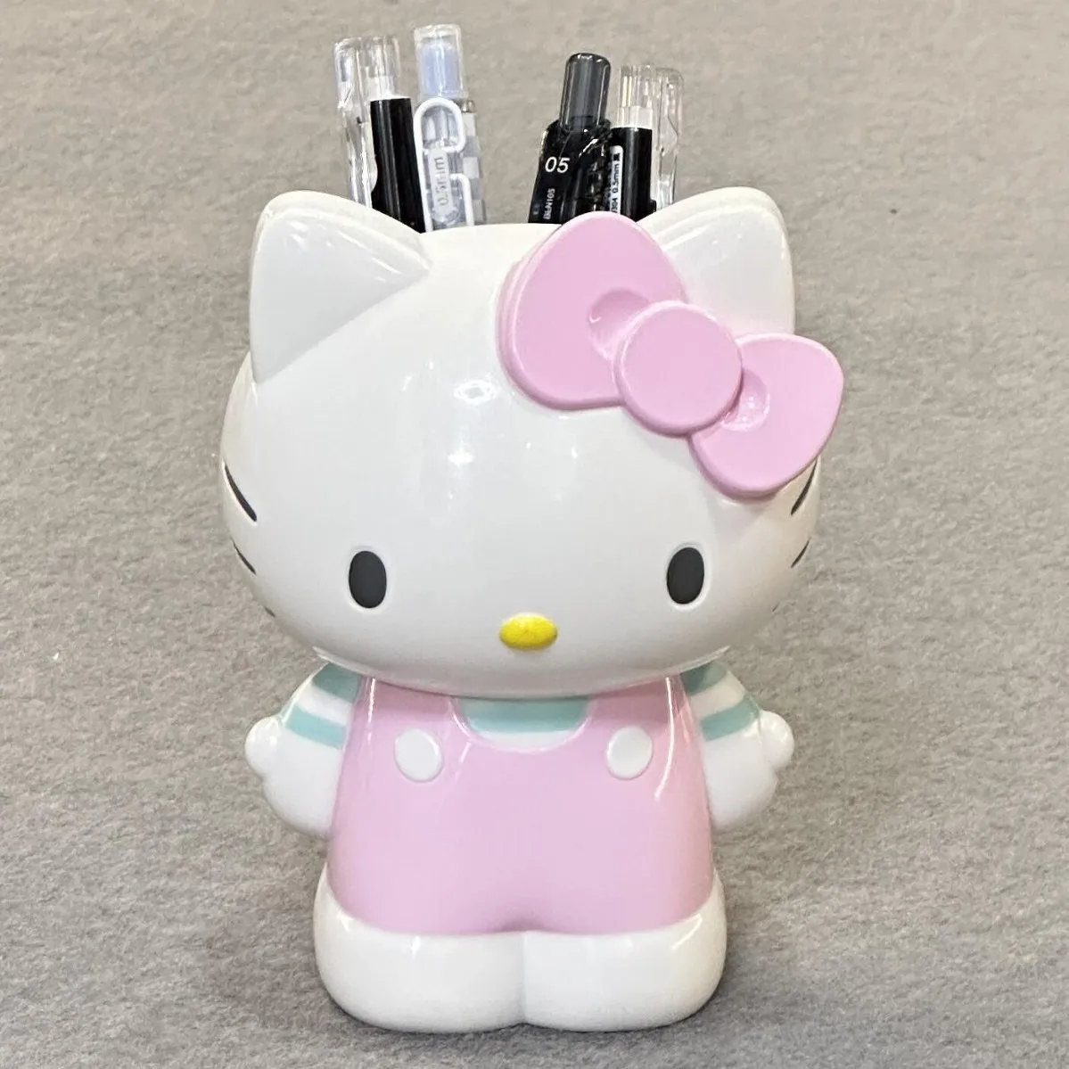 Sanrio Kuromi Hello Kitty Makeup Brush Storage Kawaii Pen Holder Desktop Organizer Stationery Student Gift Cute Melody