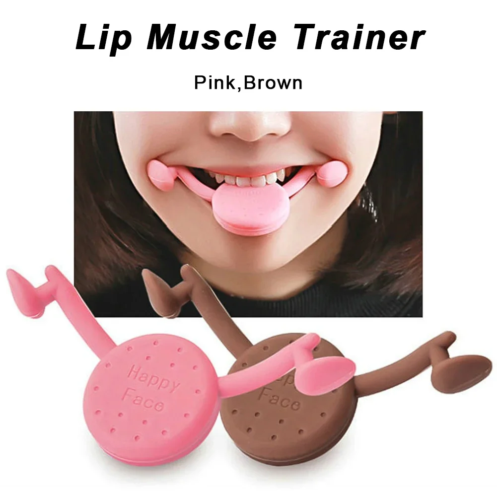 Facial Exerciser Mouth Smile Exercise Slim Training Trainer Plastic Lips Muscle Lift Tool Toning Neck Beauty Corrector Portable
