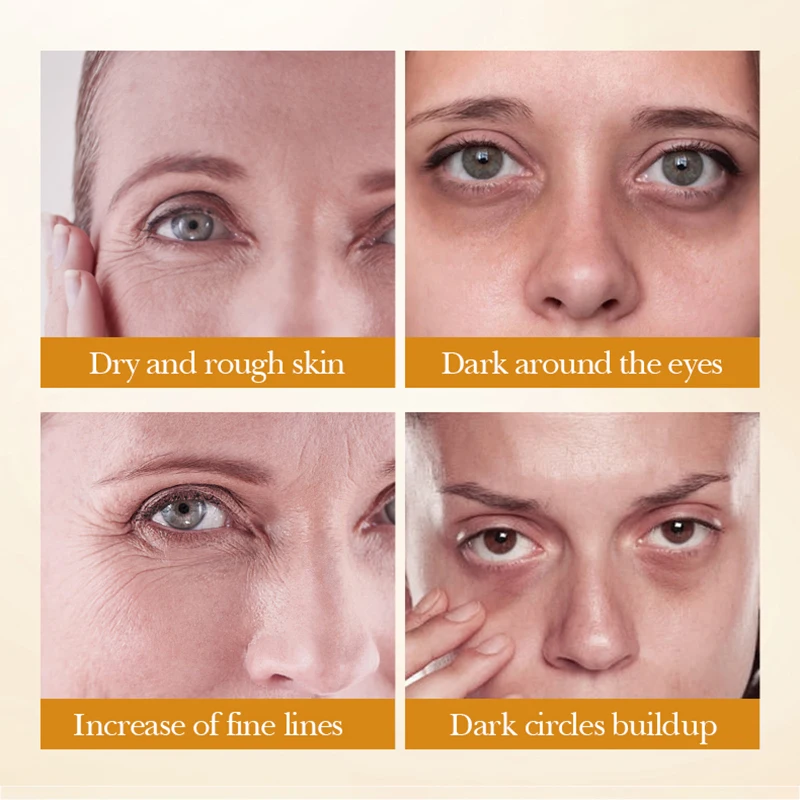 BIOAQUA Turmeric Skin Care Sets Moisturizing Whitening Face Cream Anti-Aging Anti Dark Circles Eye Cream Facial Skin Care Kit