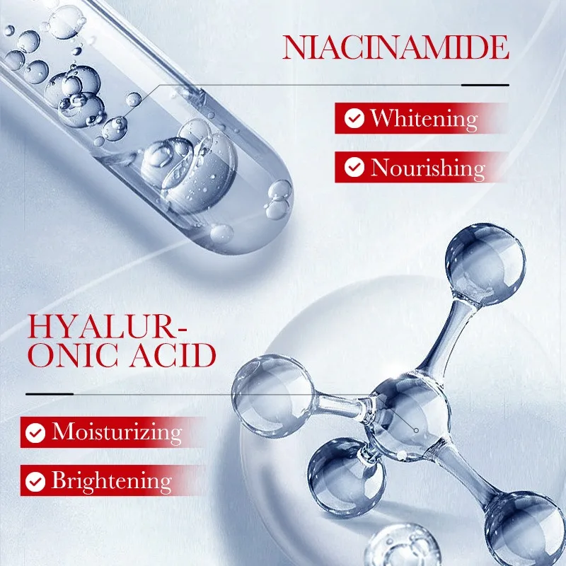 Kojic Acid Whitening Skin Care Set Cleanser Toner Serum Eye Cream Face Cream Face Whitening Anti-Aging Wrinkle Skin Care