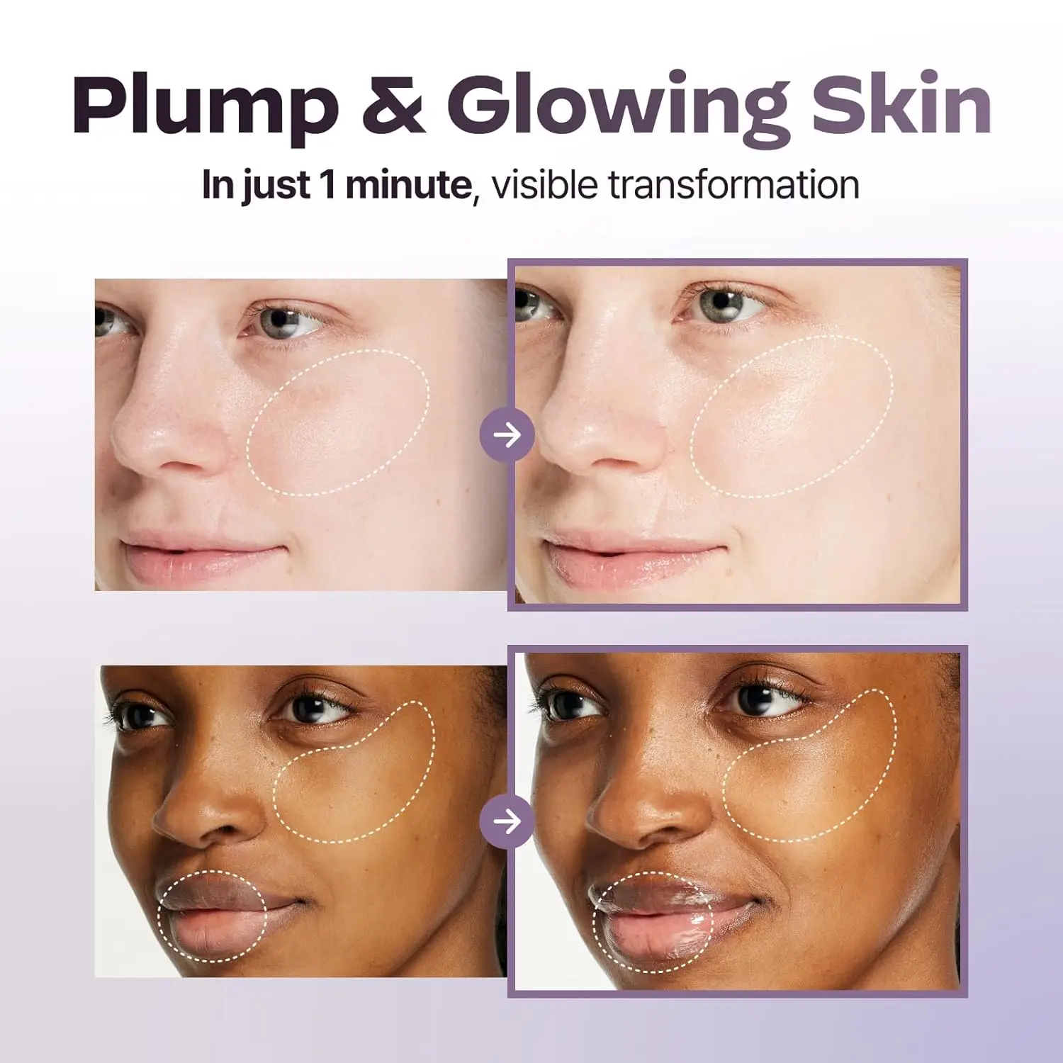 1-Minute Anti-Aging Serum Booster for Ageless Skin, Korean Skincare Glow Device Gift