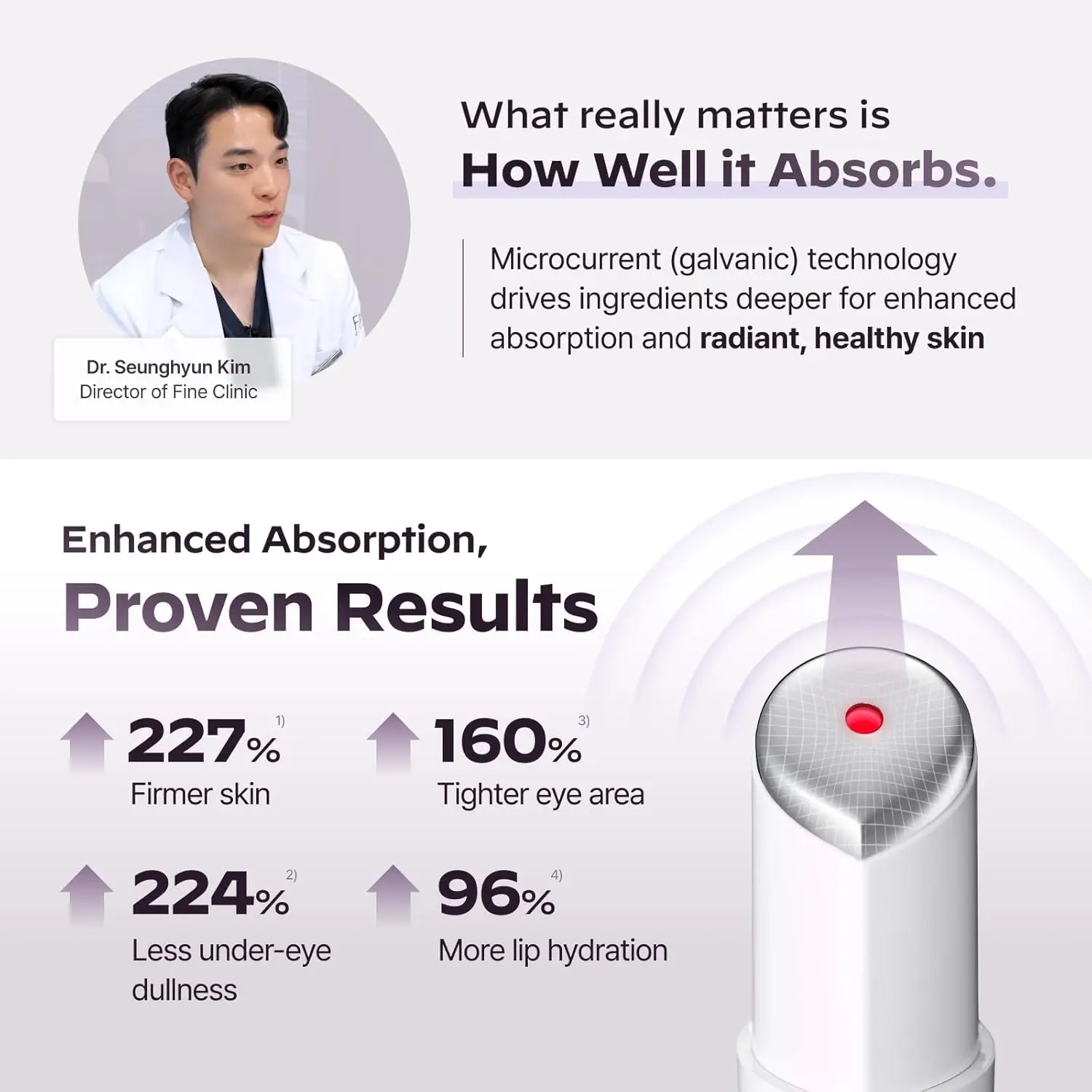 1-Minute Anti-Aging Serum Booster for Ageless Skin, Korean Skincare Glow Device Gift