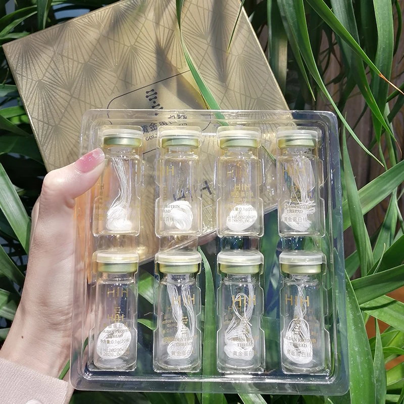 Protein Line Lifting Set Facial Repair Absorbable Collagen Essence Lifting Firming Anti-Aging Smooth Moisturizing Skin Care