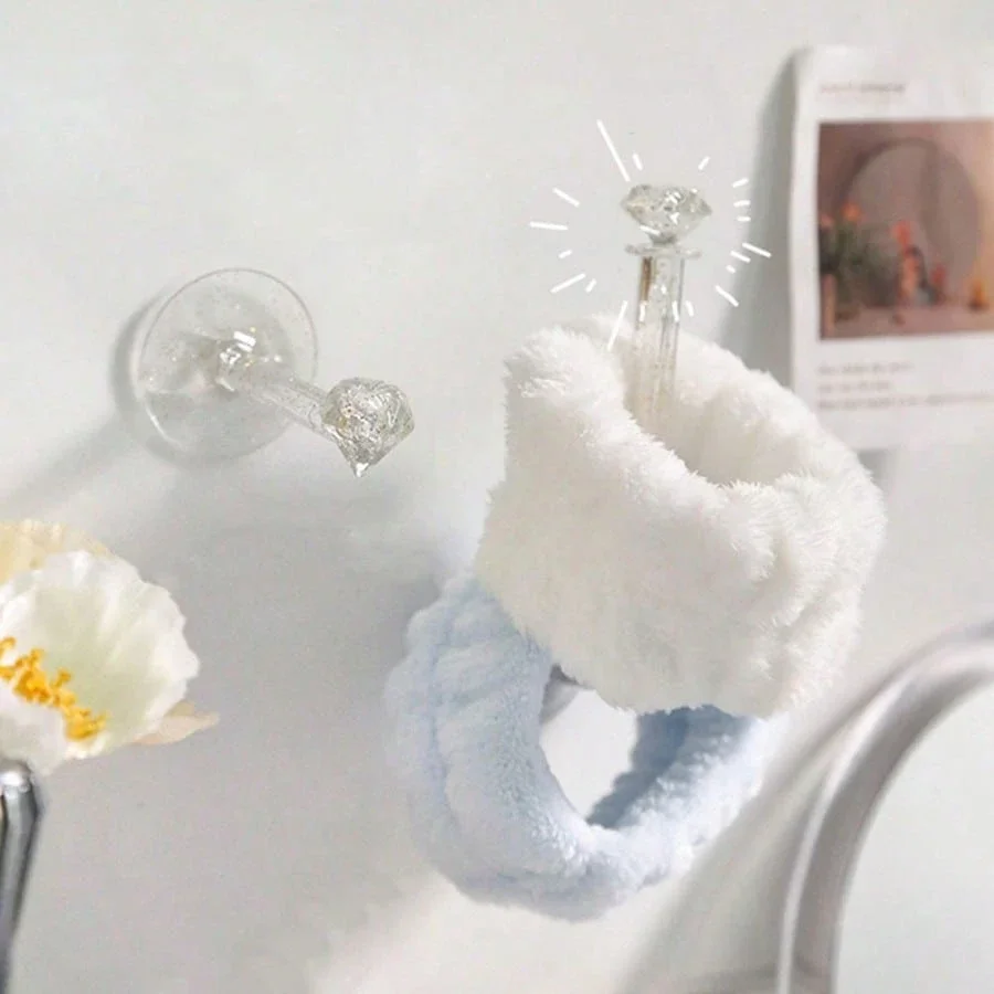 Cute Wide Bow Headband For Face Washing Makeup Bath Skincare Non-Slip Stretchy Hair Wrap Korean Style