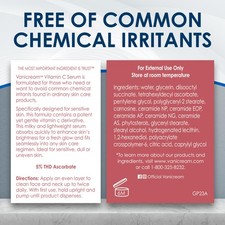 Vitamin C Serum, 1.2 Fl Oz, Formulated without Common Irritants for Sensitive...