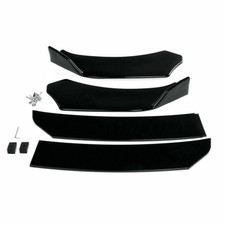 Gloss Black Style Front Bumper Lip Spoiler Splitter ABS For Lexus IS300