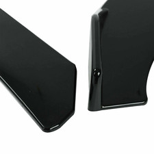 Gloss Black Style Front Bumper Lip Spoiler Splitter ABS For Lexus IS300