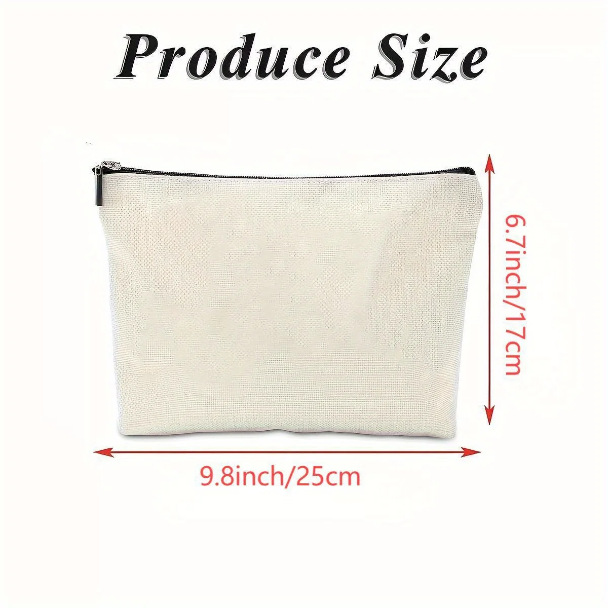1 Piece Teacher Appreciation Gift Makeup Bag - Multifunctional Zipper Bag for Women, Jewelry Storage Bag, Perfect Travel Zipper Storage Bag, Fun Birthday Gift