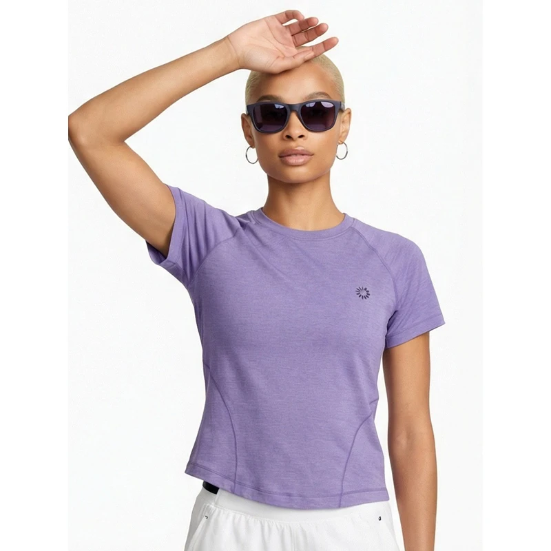 Men‘s Workout Quick-Dry Shirt, UPF Sun Protection Moisture Wicking Top, Lightweight for Outdoor Sports Women’s Quick-Dry T-Shirt