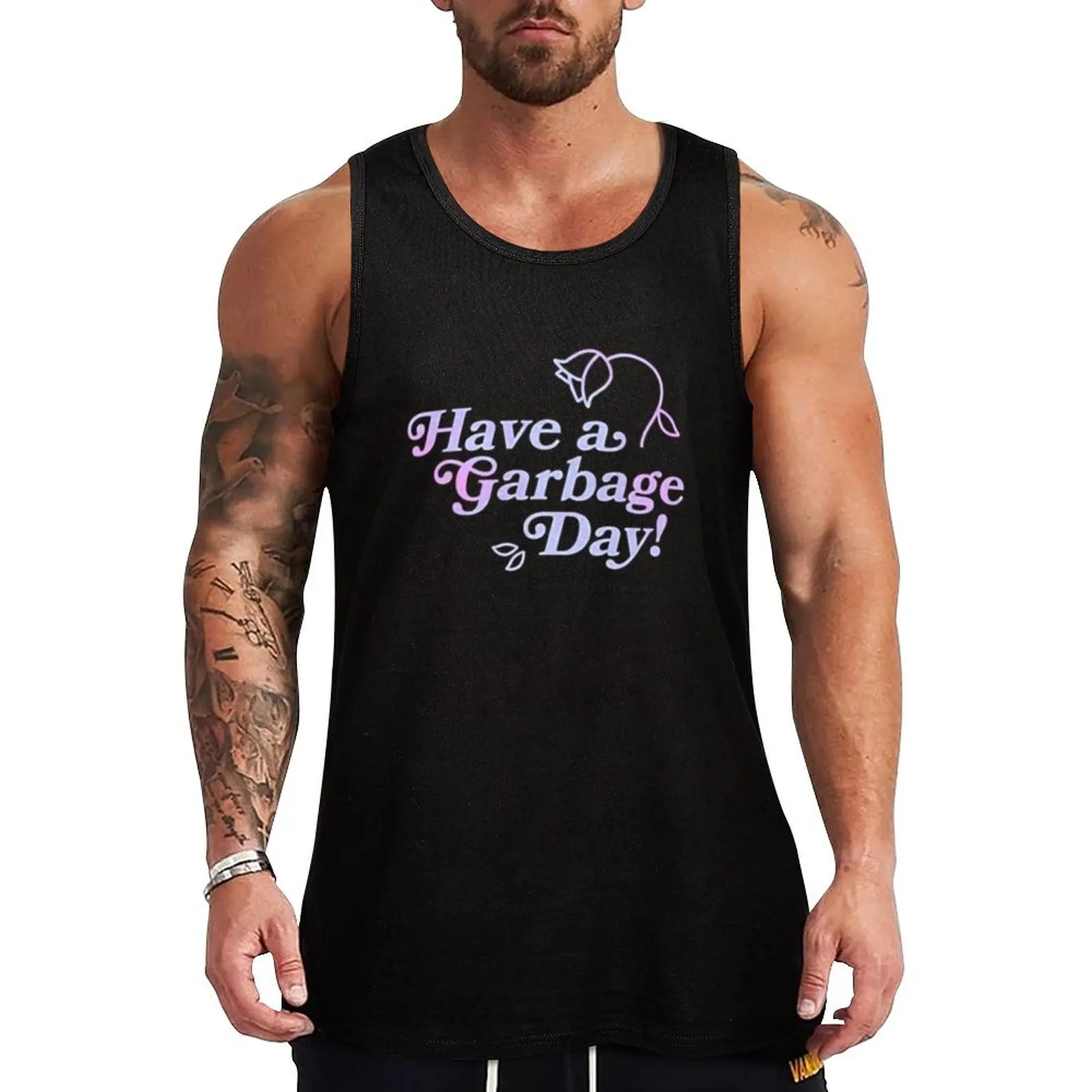Have a Garbage Day s Gift For Fans, For Men and Women Tank Top Moisture Wicking Sports Tank Top Running Workout Shirt