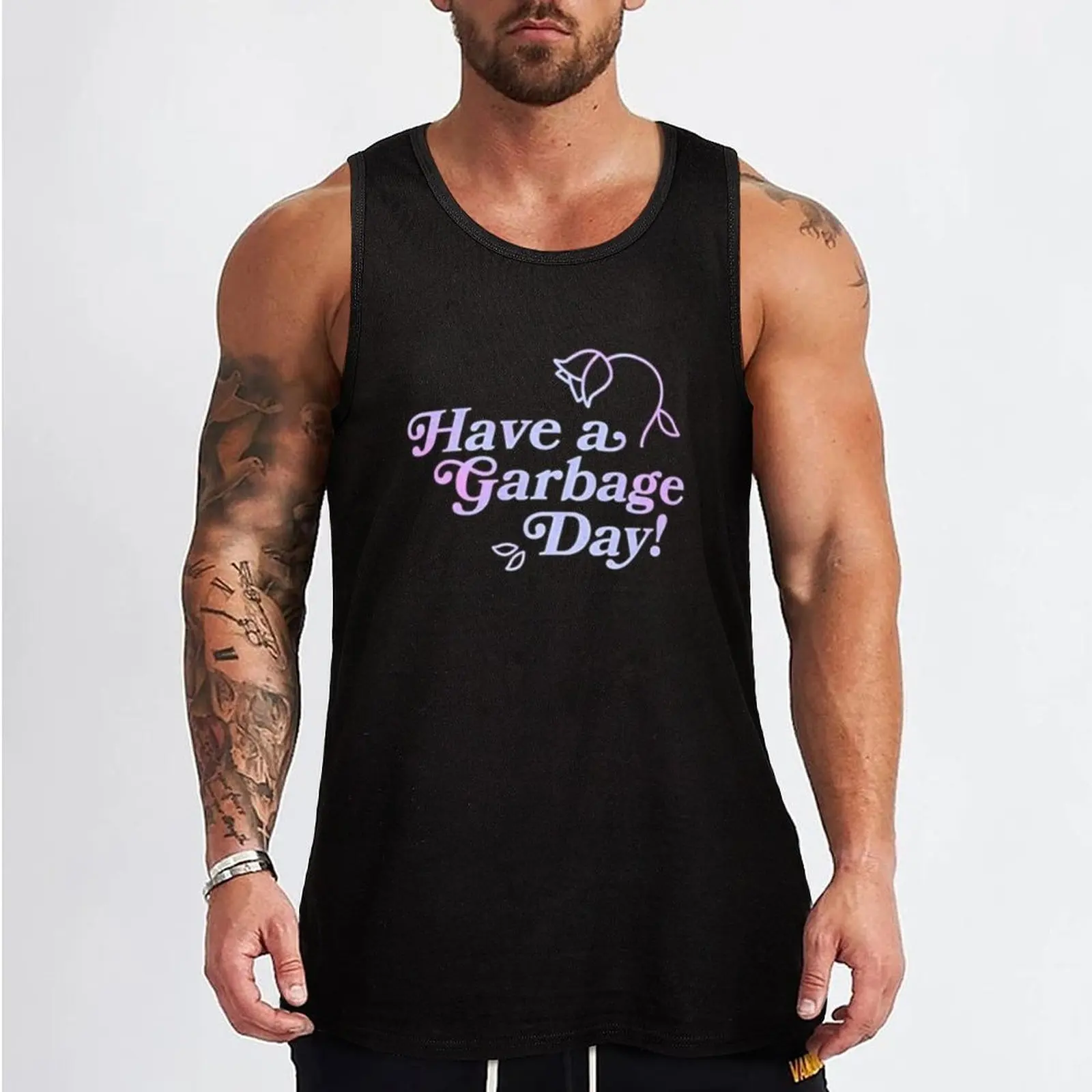 Have a Garbage Day s Gift For Fans, For Men and Women Tank Top Moisture Wicking Sports Tank Top Running Workout Shirt