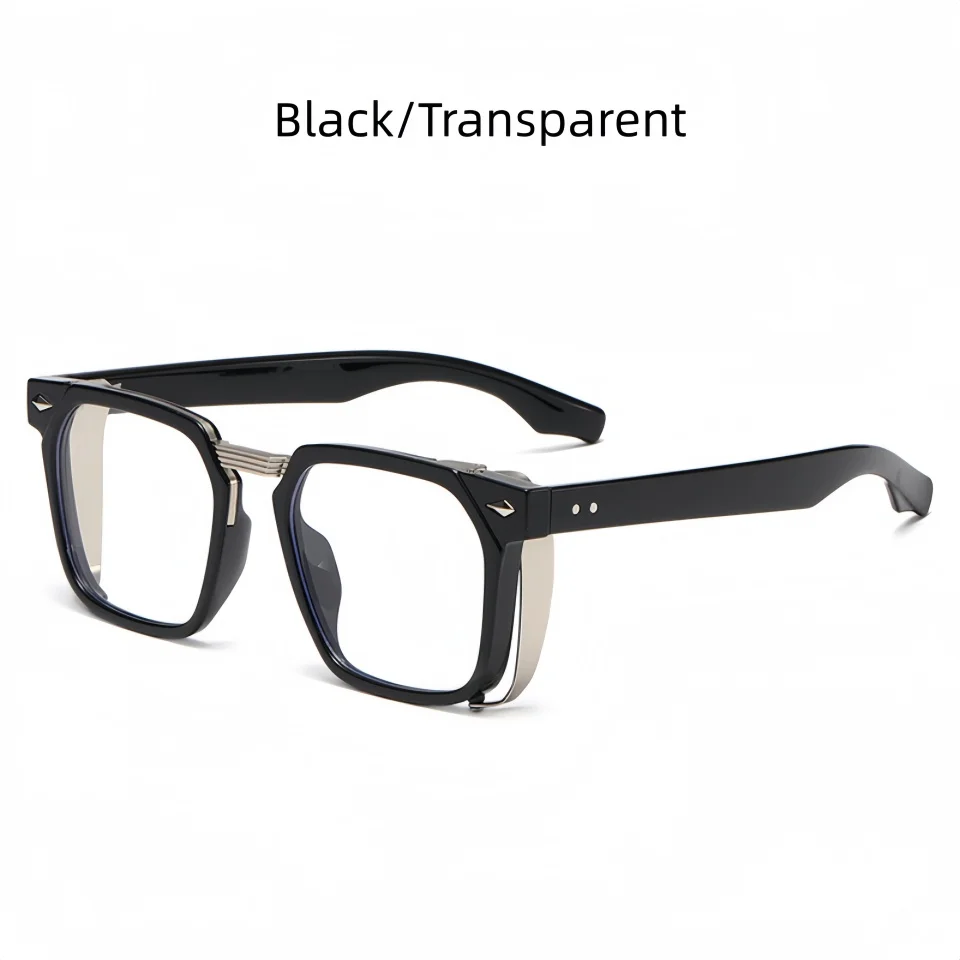 New Trendy Retro Rice Nail Design y2k Style TR90 Box Classic Men‘s And Women’s Daily Travel Driving Sunscreen Sunglasses UV400