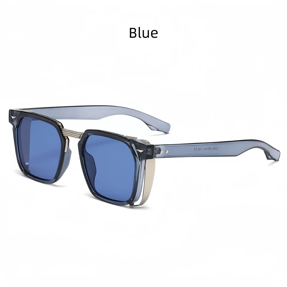 New Trendy Retro Rice Nail Design y2k Style TR90 Box Classic Men‘s And Women’s Daily Travel Driving Sunscreen Sunglasses UV400