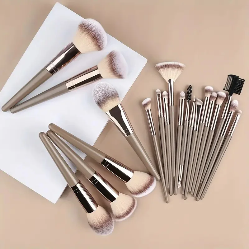 10-20PCS Makeup Brushes Set Soft Fluffy Eye Shadow Foundation Women Cosmetic Brush Eyeshadow Blush Beauty Soft Make Up Tools