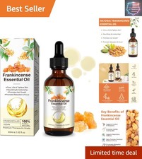 Frankincense Essential Oil 60 ml - 100% Pure and Natural Frankincense Oil, fo...