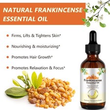 Frankincense Essential Oil 60 ml - 100% Pure and Natural Frankincense Oil, fo...