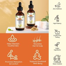 Frankincense Essential Oil 60 ml - 100% Pure and Natural Frankincense Oil, fo...