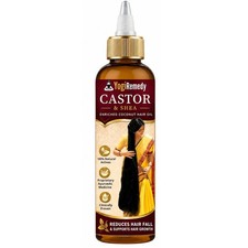 Organic Castor and Shea Enriched Coconut Hair Oil For Men and Women - 100ml