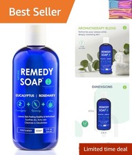 Eucalyptus Rosemary Body Wash - Therapeutic and Relaxing Body Wash for Men an...