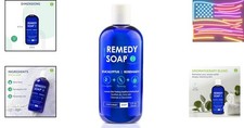 Eucalyptus Rosemary Body Wash - Therapeutic and Relaxing Body Wash for Men an...
