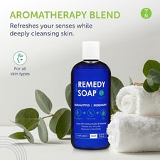 Eucalyptus Rosemary Body Wash - Therapeutic and Relaxing Body Wash for Men an...