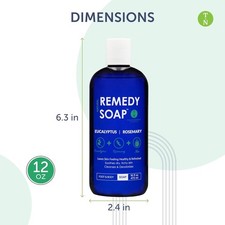Eucalyptus Rosemary Body Wash - Therapeutic and Relaxing Body Wash for Men an...