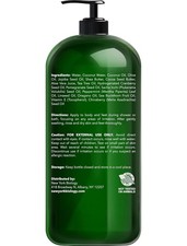 Exfoliating Body and Foot Wash with Tea Tree Oil - 16.9 Fl Oz Gentle Cleanser