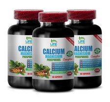 Vital foundation - CALCIUM AND MAGNESIUM - balanced resilience 3 Bottles 180 Cap