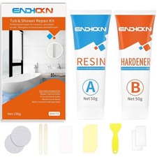 All-in-One Enamel Repair Kit for Ceramic and Porcelain | Smooth & Durable Finish