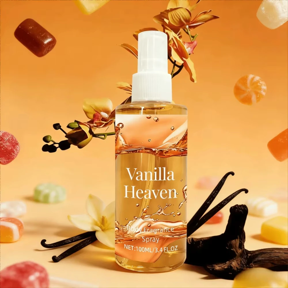 Vanilla Coconut Perfume Mist Spray - -Free Body & Hair Fragrance Suitable For Women & Men, Liquid Perfume With Vanilla Scent, Od