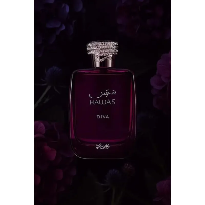 RASASI Hawas Diva Eau De Parfum for Women Makeup Women Natural Perfume 100ML Long Lasting Fragrance Cologne Persistence Arabian