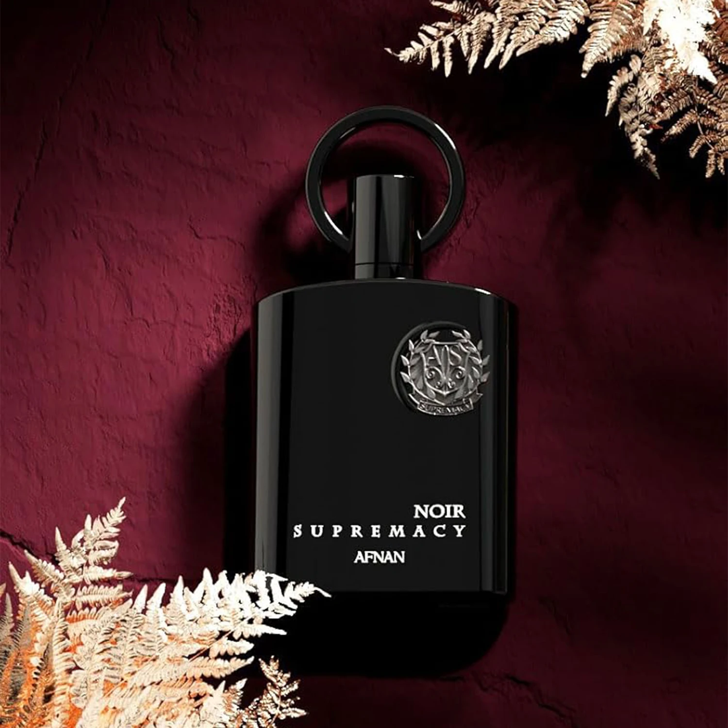Afnan Supremacy Noir 100ml / 3.4 fl oz – Unisex Warm Woody Vanilla Fragrance, Khair Wood & Whipped Vanilla, Perfect for Men and Women