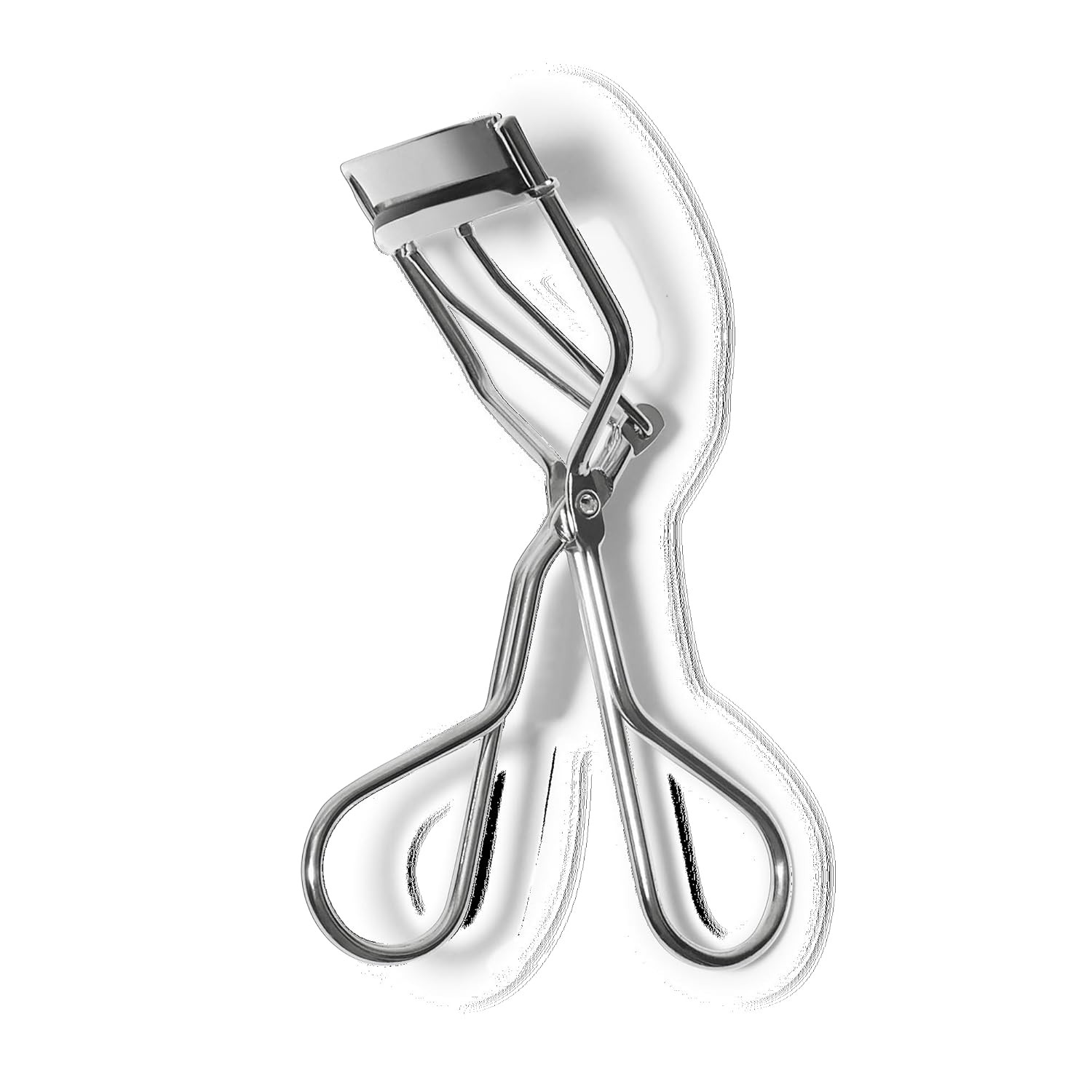 Eyelash Curler Long Lasting Lash Curler Curved Design Beauty Tool Silver