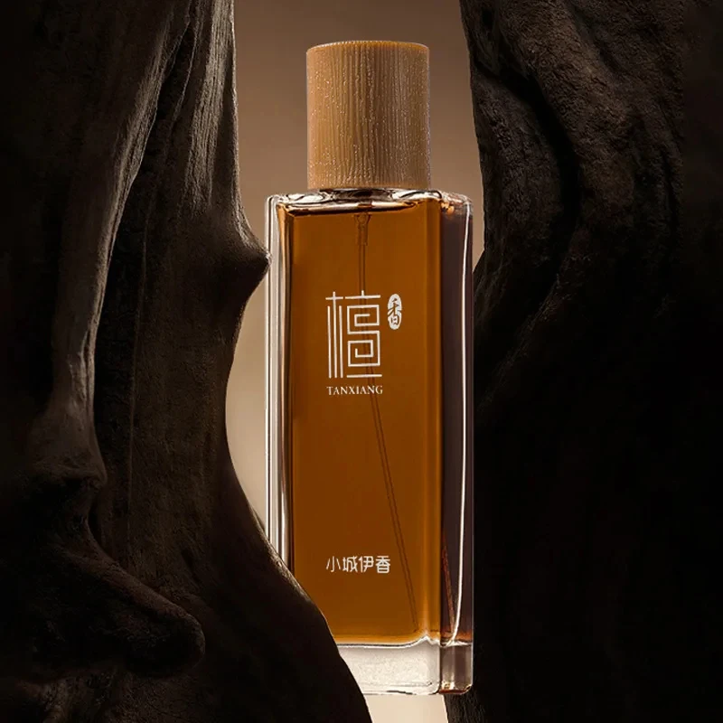 50ml Sandalwood Eau de Toilette Unisex Long Lasting Woody Fragrance Natural Light Perfume Spray for Men Women Daily Casual