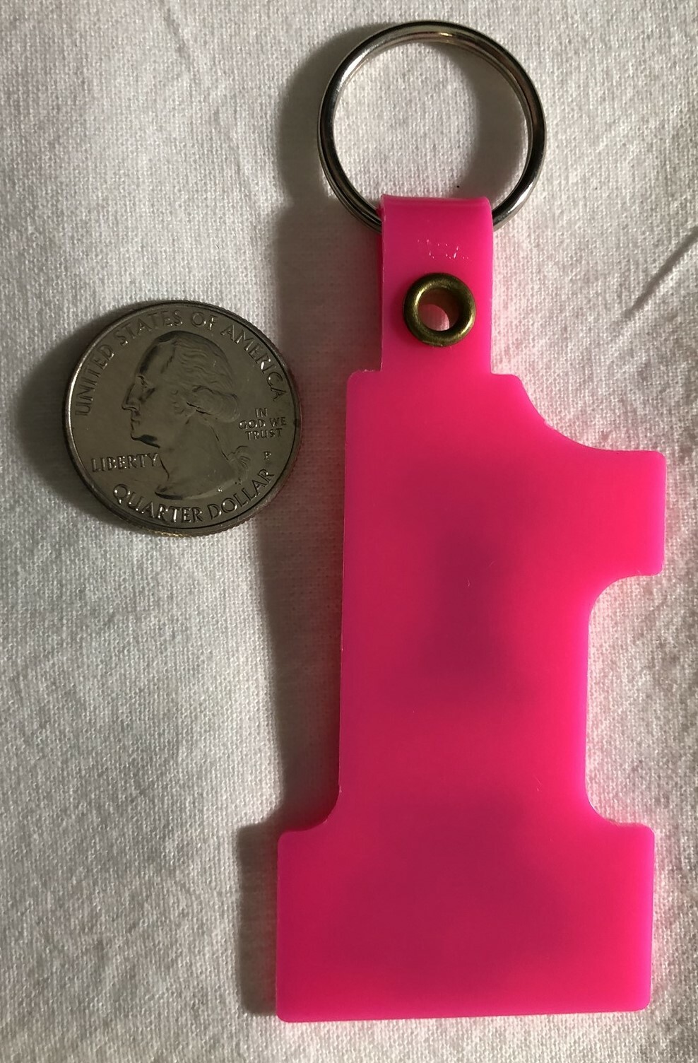 Sally's Sally Family Hair Care Bismarck North Dakota Keychain Key Ring #35768