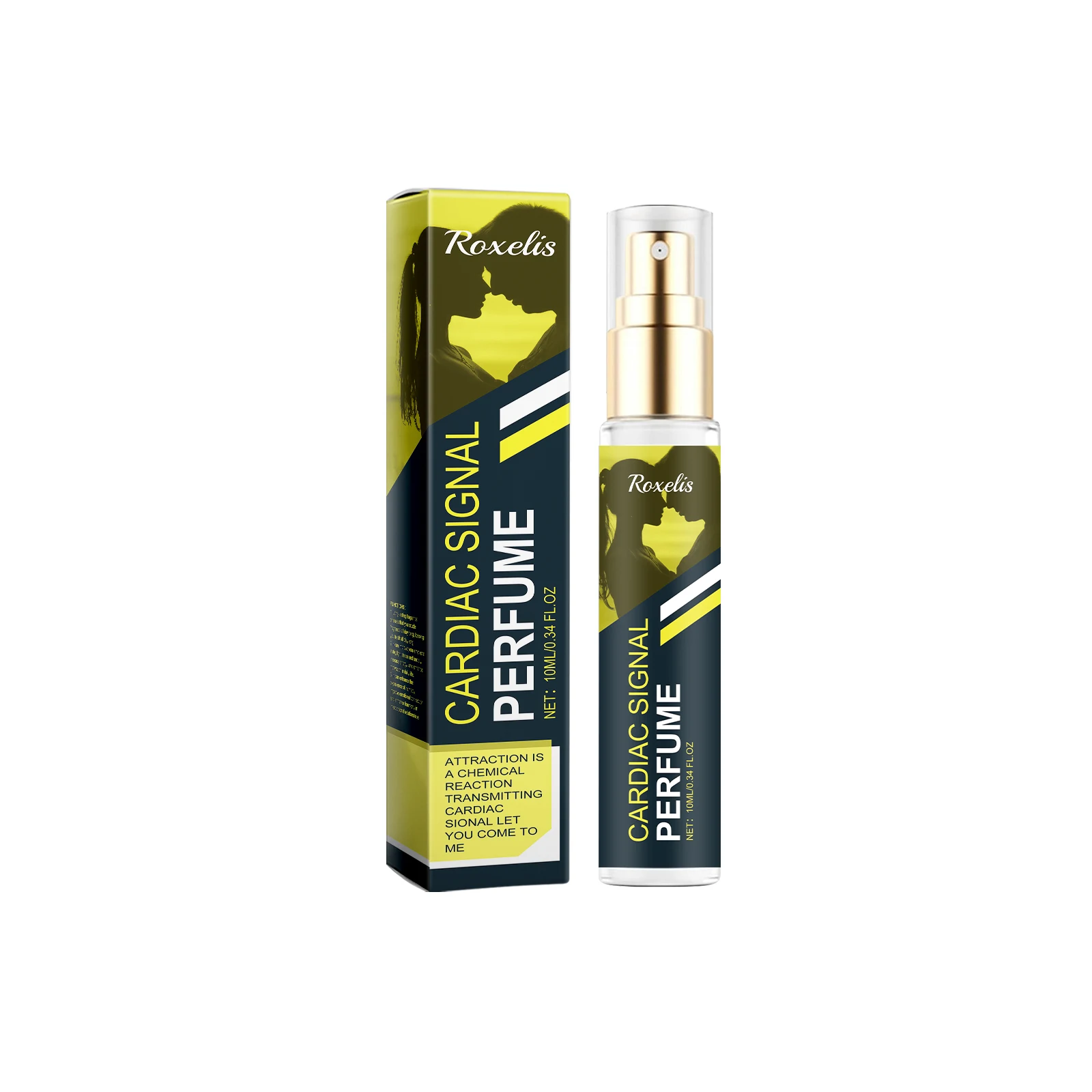 Portable Mini Attraction Perfume Spray 10ml Travel Size Elegant Light Fragrance For Women Men Dating Party Daily Use