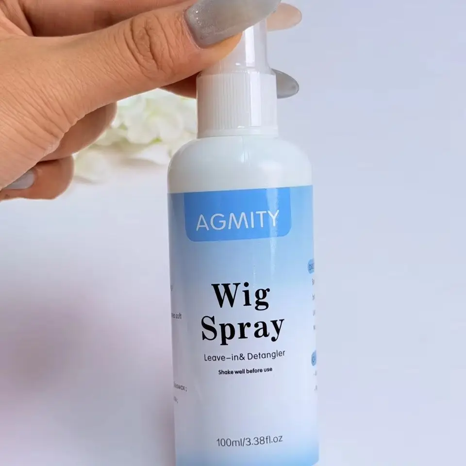 100ml Hair Care Liquid for Wigs, Anti-Frizz, Anti-Static Hair Spray, Smooth and Easy to Comb, Protects Wigs