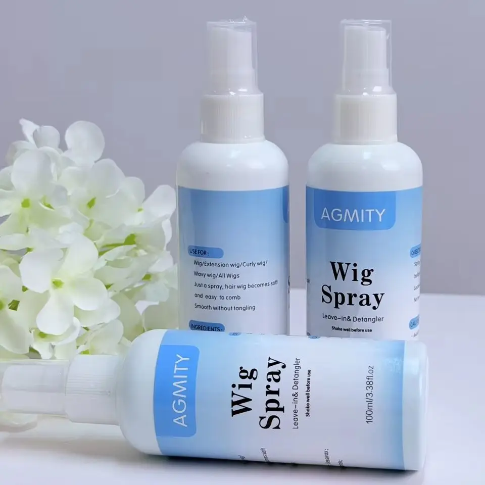 100ml Hair Care Liquid for Wigs, Anti-Frizz, Anti-Static Hair Spray, Smooth and Easy to Comb, Protects Wigs